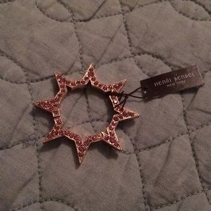 Henri Bendel Pave Scarf & Key Holder